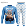 Pijama Inosuke Hashibira - Demon Slayer - Blue