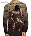 Camisa Manga Longa Titã de Ataque Mangá - Eren Jaeger