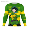 Camisa Manga Longa Midoriya Izuku - Brasil