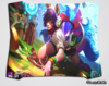 MOUSE PAD Gamer Ahri Fliperama League of Legends