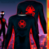 Camisa Manga Longa Uniforme - Miles Morales