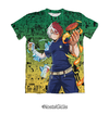 Camisa Exclusiva Shoto Todoroki Brasileiro Mangá - V.2