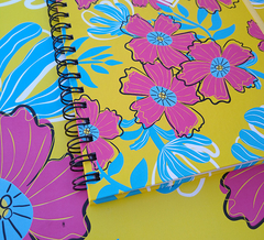 Cuaderno Fleurs Amarillo A4 en internet