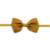 Faixa de Cabelo Slim Tie (P) - Gold | Dalella