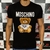 Camiseta Moschin0 Bordada Preta