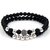 Kit 2x pulseiras Ball Silver