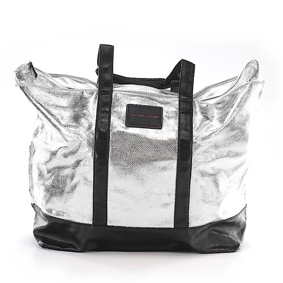 Bolso victoria secret plateado