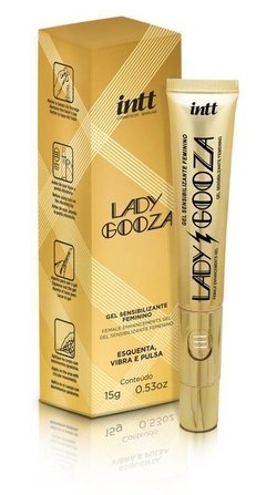 Lady Gooza Gel com ponta vibratória