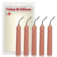 Kit de 5 Velas - Pênis