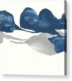 Gravura Abstrata Azul