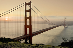 fotografia da Golden Gate