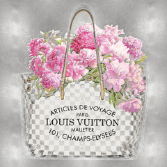 Pink Bouquet on Silver - Madeline Blake - comprar online