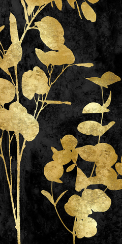 Nature Panel Gold on Black II - Danielle Carson - comprar online