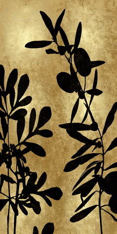 Nature Panel Black on Gold III - Danielle Carson