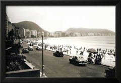 Fotografia Com Moldura Rio Antigo - Praia de Copacabana III na internet