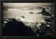 Fotografia Com Moldura Rio Antigo - Botafogo à Noite na internet