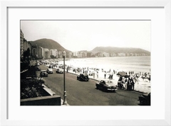 Fotografia Com Moldura Rio Antigo - Praia de Copacabana III - comprar online