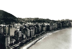 Quadro rio antigo, praia do Flamengo