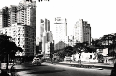 Fotografia São Paulo Antiga - Av. 9 de Julho