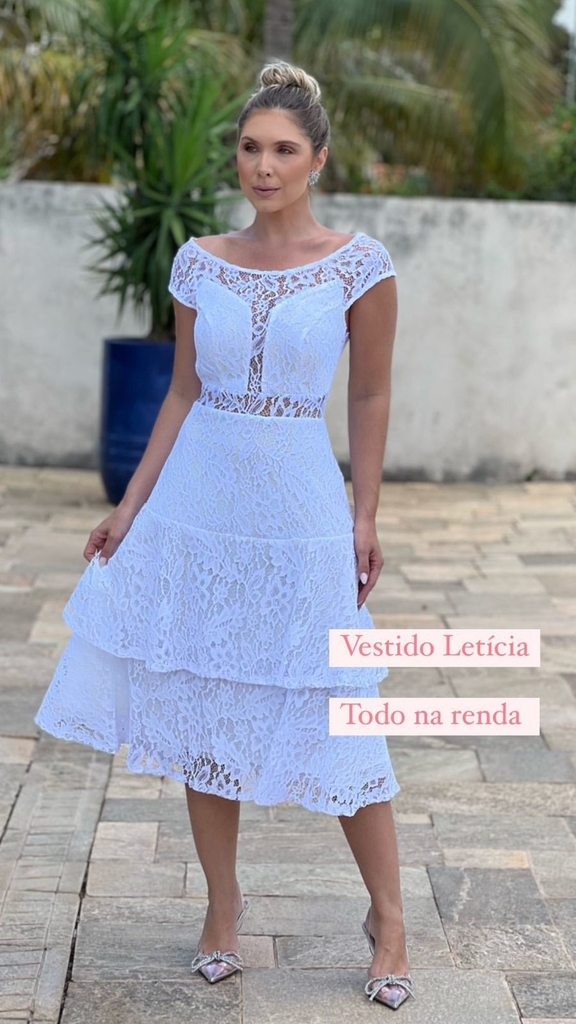 Comprar vestido sale renda