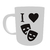 Caneca I Love Teatro na internet