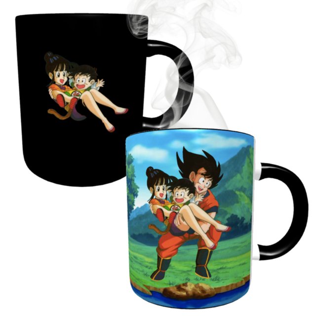 Caneca Goku e Personagens do Dragon Ball Z