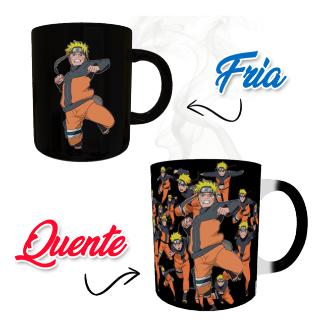 Caneca E Almofada + Kit Personalizado Naruto Sasuke Sakura