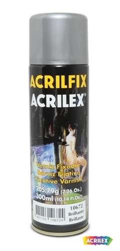 Verniz Spray Acrilfix Fosco e Brilhante 300 Ml - Acrilex