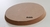 Bases Oval MDF Cru Chanfrado 12mm espessura