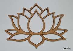 Flor de Lotus MDF cru 3mm