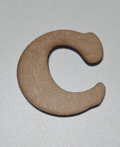 Letras em MDF cru 12cm altura e 18mm de espessura - www.godzila.com.br