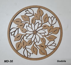 MANDALAS 30CM MDF 3MM CRU