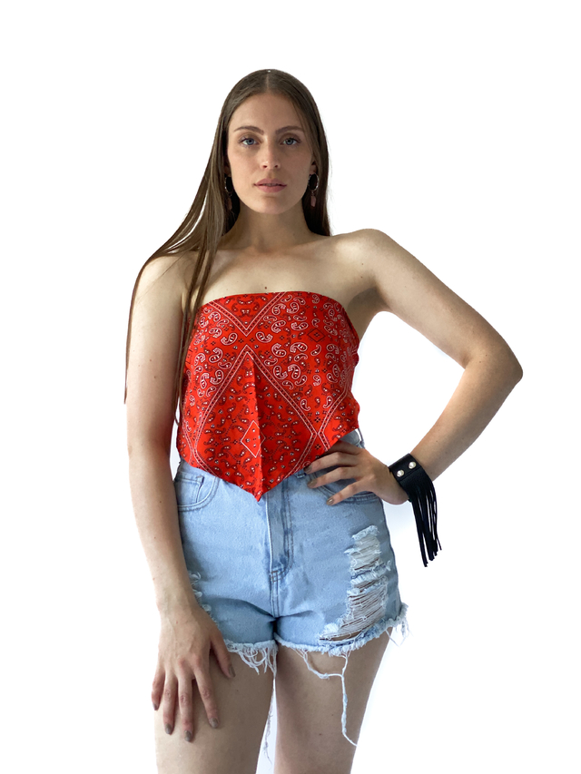 TOP PA UELO ROJO