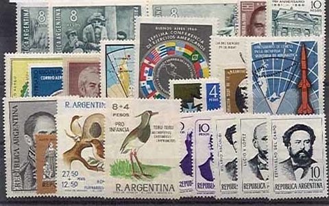 AÑO COMPLETO DE 1966 (30 SELLOS + 2 BLOQUES)