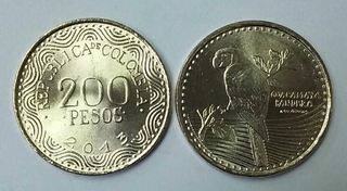 COLOMBIA 2013 200 PESOS