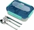 Gourmet Bento with Utensils and Ice Pack INK BLUE en internet