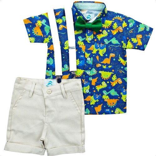 roupa dinossauro infantil conjunto masculino aniversario menino 1 ano