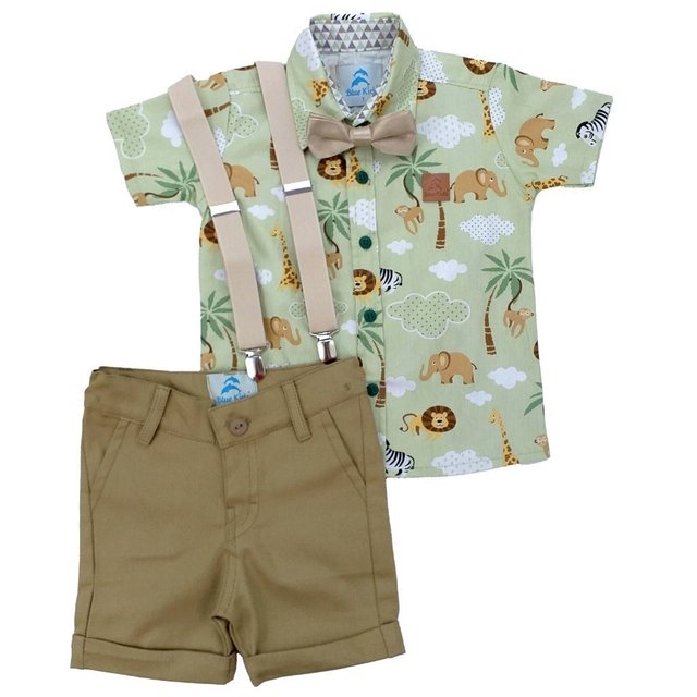 Roupa Social Infantil para Festa Safari: Encante a todos