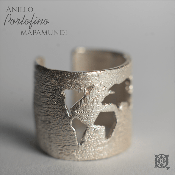 Anillo Portofino Mapamundi