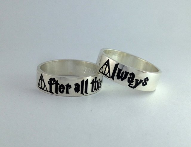 Anillos de boda harry potter sale