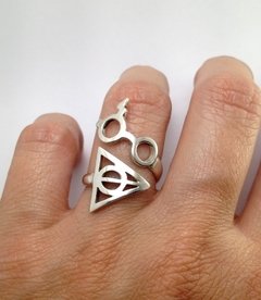 Anillo Harry Potter: Anteojos Y Reliquias De La Muerte