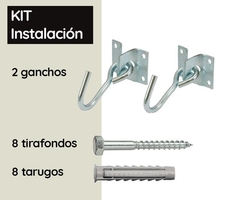 kit de instalación de la hamaca de interior