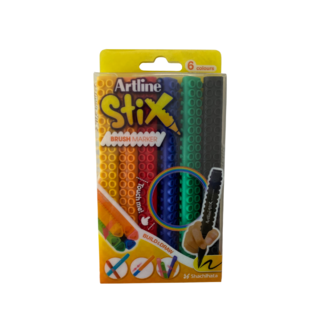 MARCADOR ARTLINE STIX PUNTA PINCEL X 6 UND