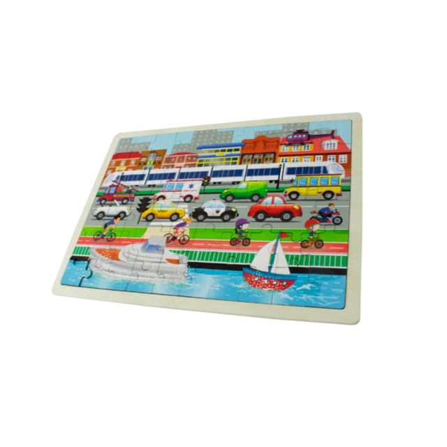 ROMPECABEZAS MEDIOS DE TRANSPORTE - Papelería La Gran 12 ROMPECABEZAS MEDIOS DE TRANSPORTE - Papelería La Gran 12