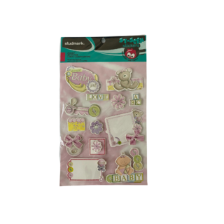 STICKERS STUDMARK 3D BABYSHOWER