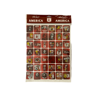 STICKER AMERICA X 42 PCS