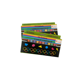 TIZAS PASTELES CAJA X 12 UND CHALK