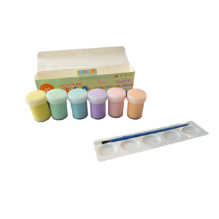 TEMPERA PASTEL PAYASITO X 6 UND