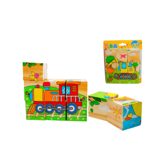 ROMPECABEZAS DE CUBOS X9 PCS