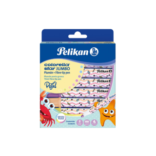 PLUMON COLORELLA JUMBO PASTEL X 8 UND